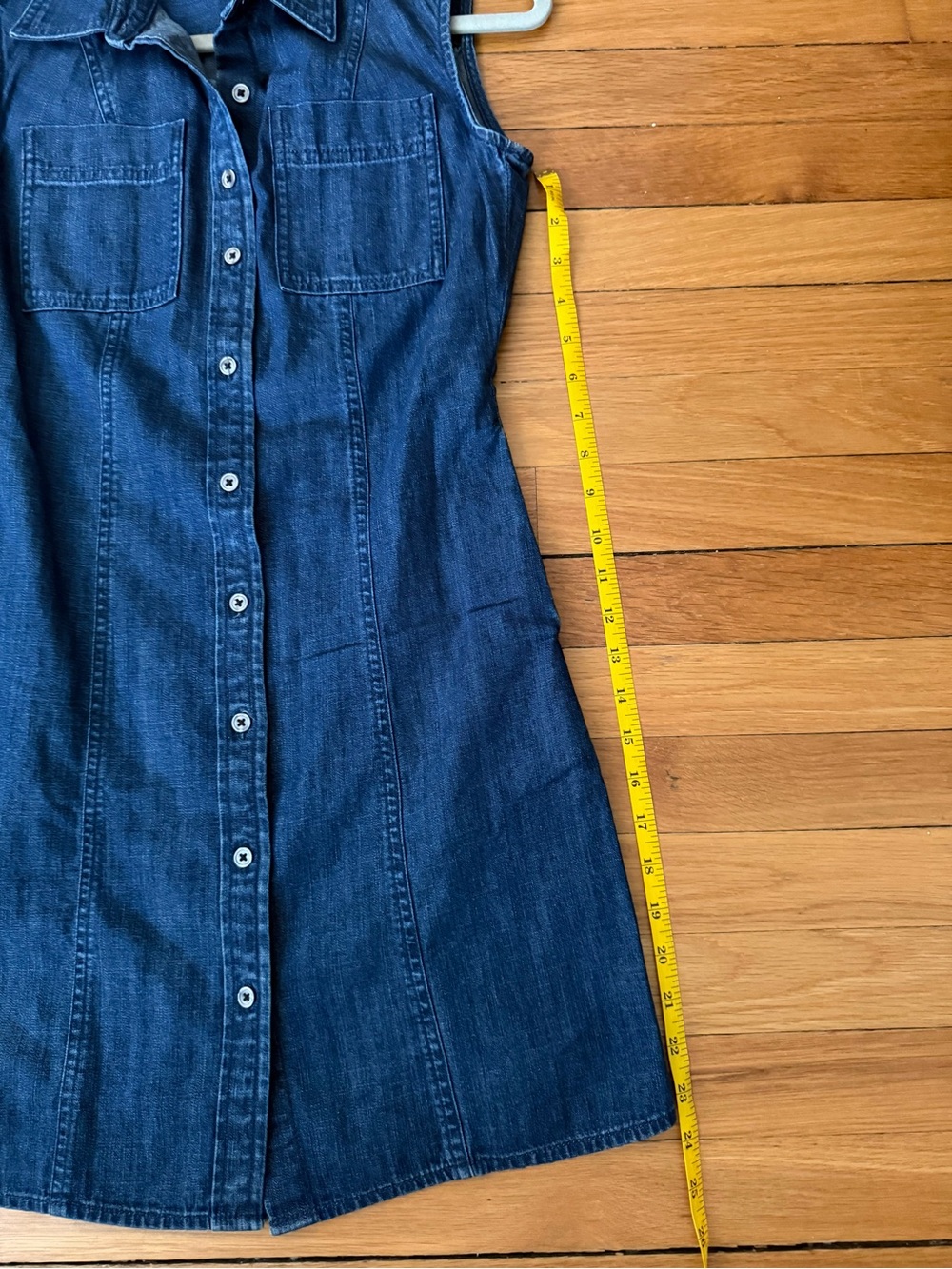 Mini Denim Dress - Picture 9 of 9